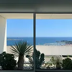 Design - Superb Seaviews - 70m2 - Large Terrace - Pool - No Extra Costs דירה בנדול