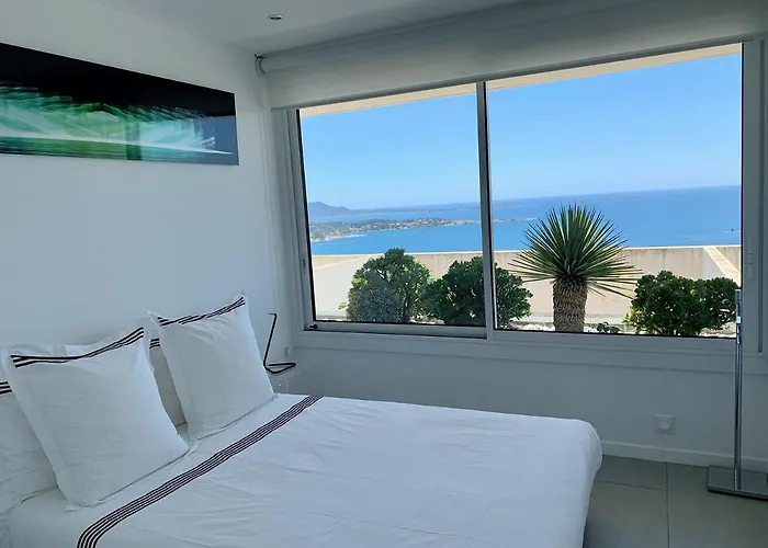 Design - Superb Seaviews - 70m2 - Large Terrace - Pool - No Extra Costs 아파트 방돌